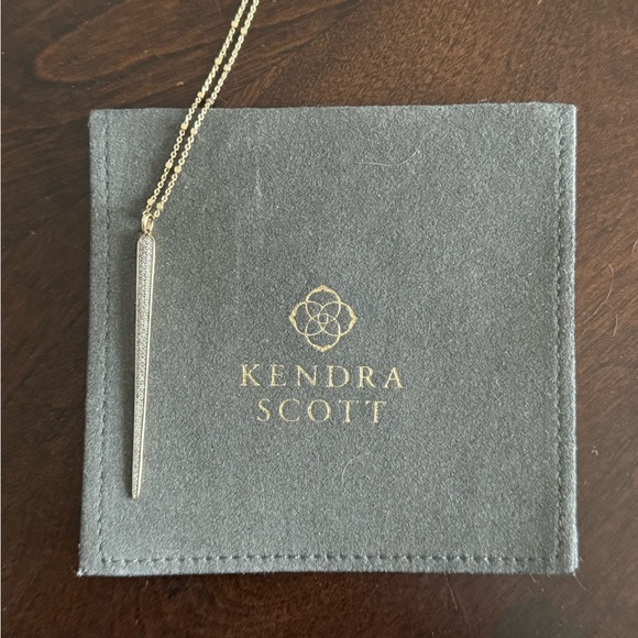 Kendra Scott Diamond Spike Necklace - Picture 3 of 4